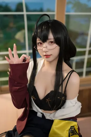 [Cosplay]角色扮演 大凤 JK放学后风纪委员 花铃