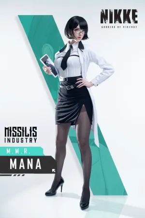 [EACosplay]欧美萌娘 妮姬 Nikke 胜利女神 玛娜 Mana Candyball