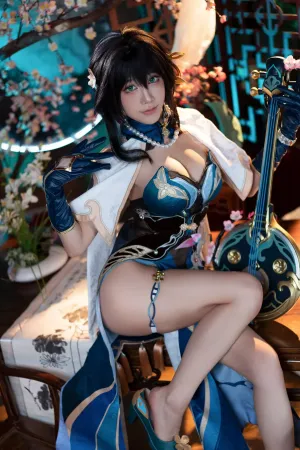 [Cosplay]角色扮演 室内温泉 日系风 性感情趣内衣 星穹铁道 水淼aqua