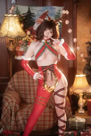 [Cosplay]角色扮演 圣诞小鹿 Bangni邦尼
