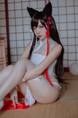 [Cosplay]角色扮演 犬之眷 碧蓝航线 爱宕 旗袍 二佐Nisa