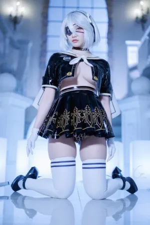 [Cosplay]角色扮演 NieR_Automata School_Uniform 2B JK Cien恩恩