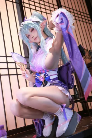[Cosplay]角色扮演 3月 原神 梦见月瑞希 水淼Aqua