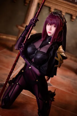 [Cosplay]角色扮演 fate 斯卡哈 青青子js