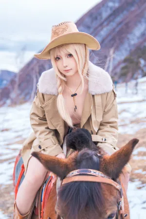 [Cosplay]角色扮演 骑马 猎人 小和甜酒