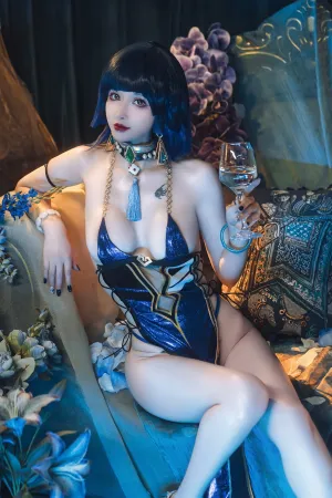 [Cosplay]角色扮演 原神 夜兰 Genshin Yelan 鹿八岁
