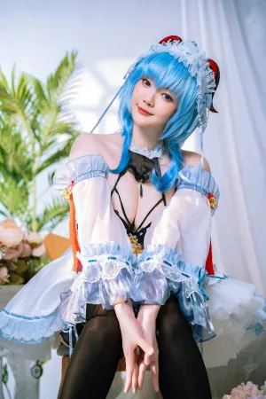 [Cosplay]角色扮演 甘雨 Ganyu Maid Ying_Tze
