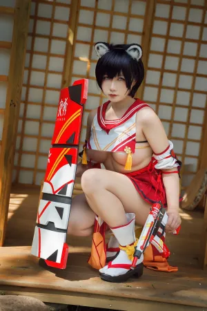 [Cosplay]角色扮演 椿 Tsubaki 麻花麻花酱