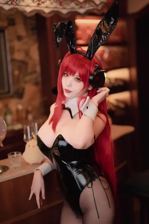 [Cosplay]角色扮演 兴登堡兔女郎 轩萧学姐