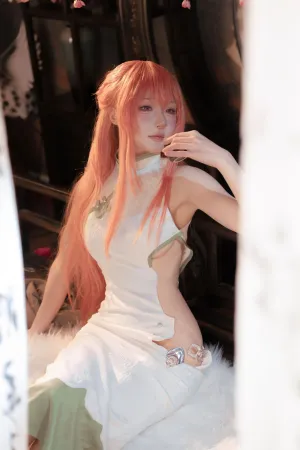 [Cosplay]角色扮演 碧蓝航线英仙座旗袍 阿包也是兔娘