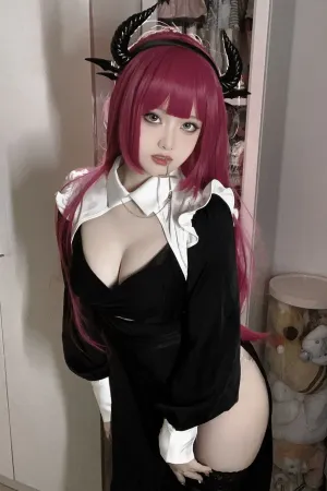 [Cosplay]角色扮演 小恶魔自搭 屿鱼