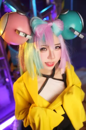 [Cosplay]角色扮演 宝可梦 奇树 Iono Sally_Dorasnow