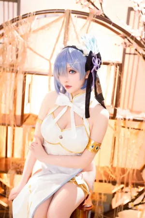 [Cosplay]角色扮演 蕾姆旗袍 星之迟迟