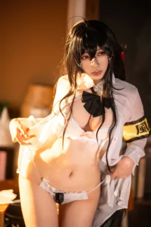 [Cosplay]角色扮演 碧蓝航线 大凤JK 安食Ajiki