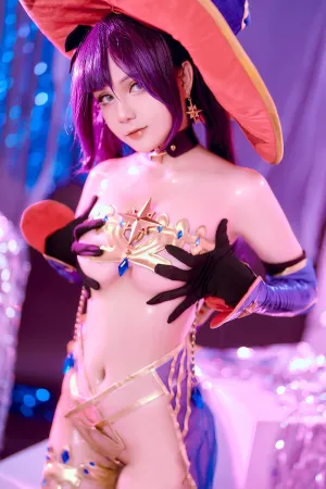 [EACosplay]欧美萌娘 原神 莫娜&middot;梅姬斯图斯 Mona_Megistus Joyce_lin2x