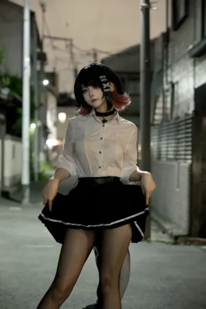 [Cosplay]角色扮演 ZZZ 绝区零 艾伦&middot;乔 Ellen_Joe_JK Yume_Chuu(可爱病)