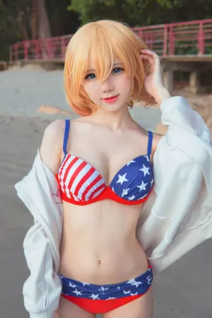 [Cosplay]角色扮演 租借女友 七海麻美 比基尼 Mami_Nanami_Bikini Sally_Dorasnow