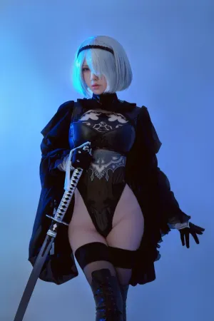 [Cosplay]角色扮演 尼尔：机械纪元 Nier 2B 半半子