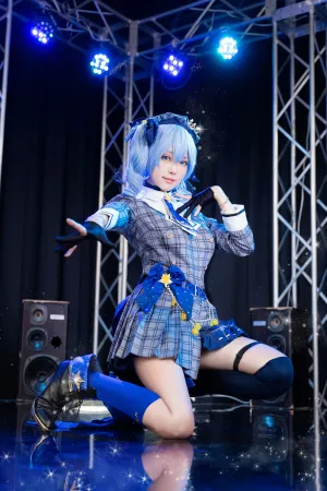 [Cosplay]角色扮演 Vtuber 星街彗星 Hoshimachi_Suisei Ely_eee