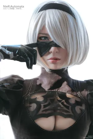 [Cosplay]角色扮演 尼尔_机械纪元 ヨルハ二号B型 2B 半半子