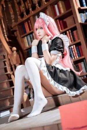 [Cosplay]角色扮演 孤独摇滚 后藤一里 女仆 seya狮砸