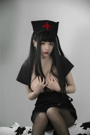 [Cosplay]角色扮演 黑色护士 起司块wii