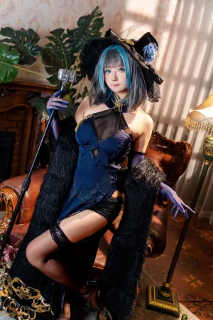 [Cosplay]角色扮演 碧蓝航线 柴郡旗袍 喜欢爱理吗