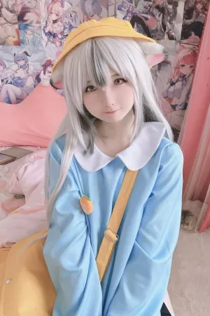 [Cosplay]角色扮演 蔚蓝档案 春原心奈 園児服 ココナ Misa呆呆