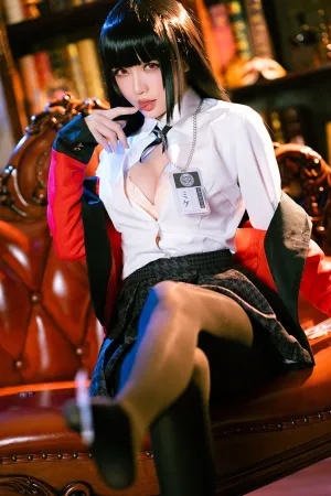 [Cosplay]角色扮演 狂赌之渊 Kakegurui Yumeko_Jabami 蛇喰夢子 星之迟迟