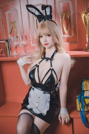 [Cosplay]角色扮演 金发兔女郎 雪晴Astra