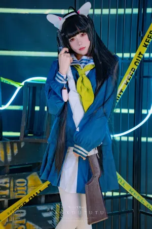 [Cosplay]角色扮演 蔚蓝档案 霞泽美游 幼愛Youmeko