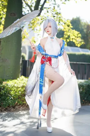 [Cosplay]角色扮演 原神 申鹤 神女 封疆疆v