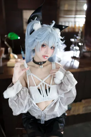 [Cosplay]角色扮演 少女前线 芙洛伦 药心 九柒喵