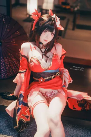 [Cosplay]角色扮演 崩坏:星穹铁道 花火 霜月shimo