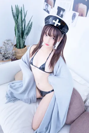 [Cosplay]角色扮演 暗黑护士 空気なし 神楽坂真冬