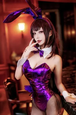 [Cosplay]角色扮演 FGO 斯卡哈 兔女郎 Bunny_Scathach スカサハ 菌烨tako