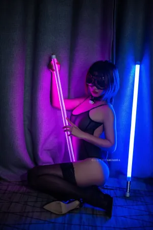 [Cosplay]角色扮演 透明死库水和白T 柒柒要乖哦