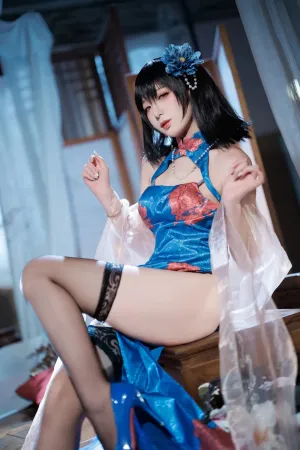 [Cosplay]角色扮演 碧蓝航线 建武#旗袍 封疆疆v