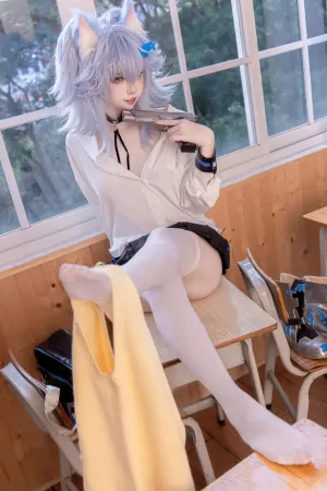 [Cosplay]角色扮演 少女前线 高校心跳物语 芙洛伦 PA15 纸悦Etsu_ko