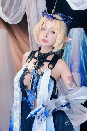 [Cosplay]角色扮演 鸣潮 Wuthering_Waves Fleurdelys 卡提希娅 Umeko.J