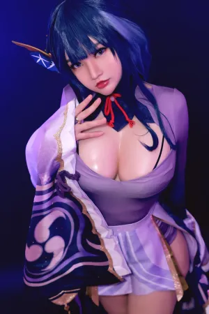 [Cosplay]角色扮演 原神 雷电将军 Potato_Godzilla