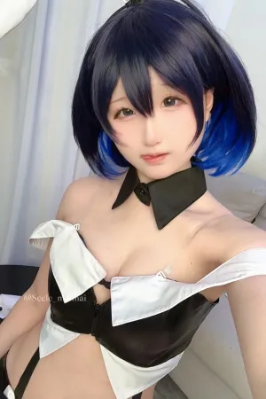 [Cosplay]角色扮演 崩坏 三 兔女郎#希儿 Seele麦麦