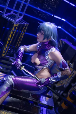 [Cosplay]角色扮演 对魔忍 井河阿莎姬 隼隼子