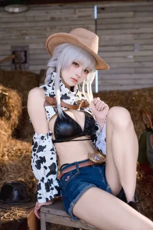 [Cosplay]角色扮演 碧蓝航线 法戈 纯白热潮 九柒喵