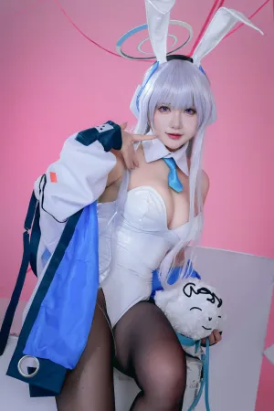 [Cosplay]角色扮演蔚蓝档案 潮乃亚 是一只熊仔吗