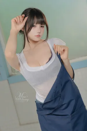 [Cosplay]角色扮演 浴场 女工 钱汤の女将 咬一口兔娘