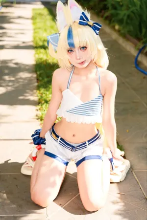 [Cosplay]角色扮演 VTuber Sameko_Saba 鲨鱼妹 PoppaChan