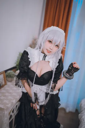 [Cosplay]角色扮演 碧蓝航线 女仆 赫敏 流年不停w