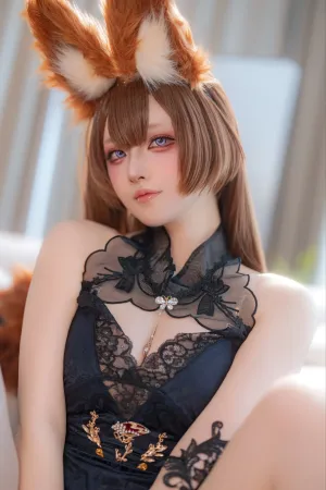 [Cosplay]角色扮演 碧蓝航线 天城#礼服 屿鱼