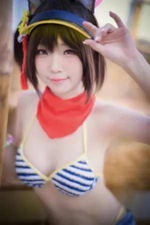 [Cosplay]角色扮演 蔚蓝档案 久田伊树菜 KUDA Izuna Hattie